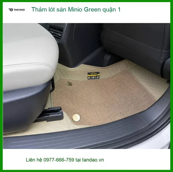 Địa Chỉ May Thảm Lót Sàn Ô Tô lót sàn Minio Green quận 1 - Giá Tốt TPHCM