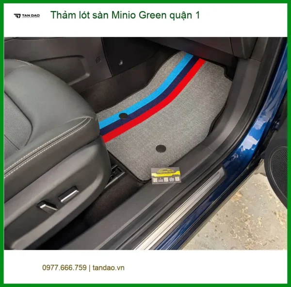 Alternative view of Địa Chỉ May Thảm Lót Sàn Ô Tô lót sàn Minio Green quận 1 - Giá Tốt TPHCM
