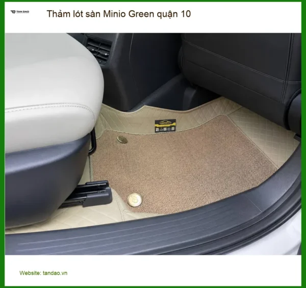Trung Tâm Lắp Đặt Thảm Lót Sàn Ô Tô lót sàn Minio Green quận 10 - Giá Tốt TPHCM