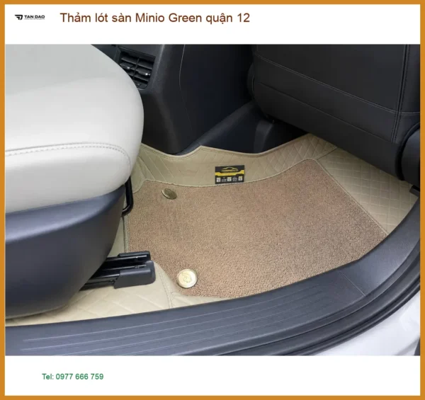 Địa Chỉ May Thảm Lót Sàn Ô Tô lót sàn Minio Green quận 12 - Giá Tốt TPHCM