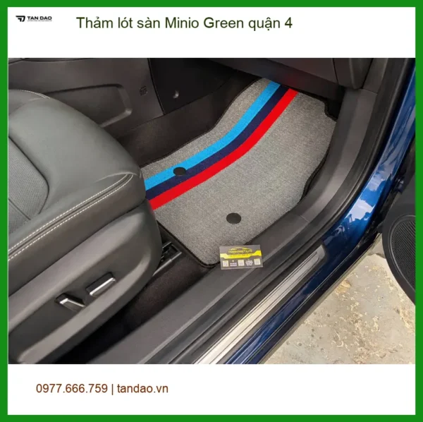 Alternative view of Nơi Lắp Thảm Lót Sàn Ô Tô lót sàn Minio Green quận 4 - Giá Tốt TPHCM