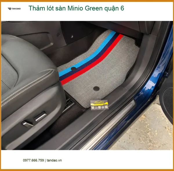 Alternative view of Địa Chỉ May Thảm Lót Sàn Ô Tô lót sàn Minio Green quận 6 - Giá Tốt TPHCM