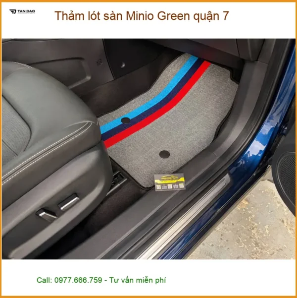 Alternative view of Địa Chỉ Lắp Thảm Lót Sàn Ô Tô lót sàn Minio Green quận 7 - Giá Tốt TPHCM