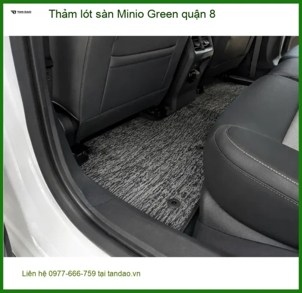 Địa Chỉ Lắp Thảm Lót Sàn Ô Tô lót sàn Minio Green quận 8 - Giá Tốt TPHCM