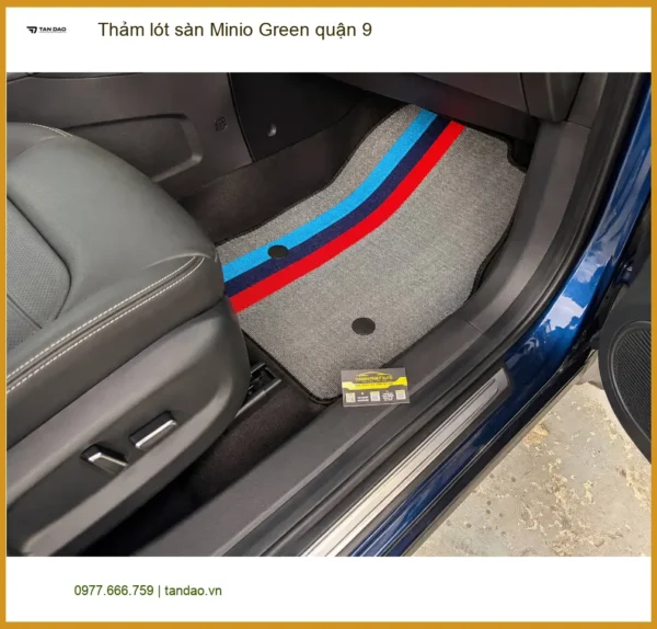 Địa Chỉ Lắp Thảm Lót Sàn Ô Tô lót sàn Minio Green quận 9 - Giá Tốt TPHCM