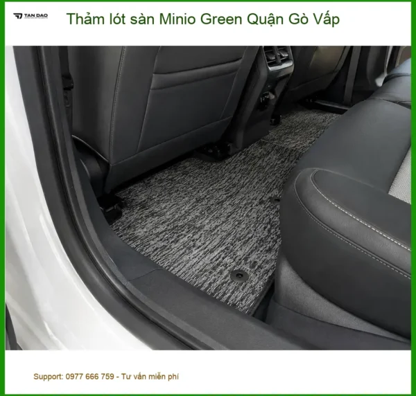 Nơi May Thảm Lót Sàn Ô Tô Minio Green Tại Quận Gò Vấp - Giá Tốt TPHCM