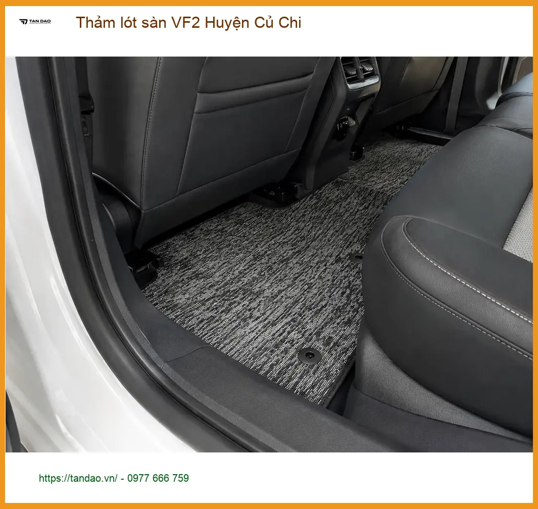 Địa Chỉ May Thảm Lót Sàn Ô Tô lót sàn VF2 Huyện Củ Chi - Giá Tốt TPHCM ảnh thực tế 3
