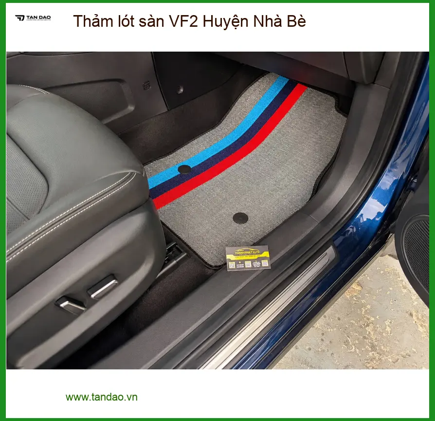 Địa Chỉ Lắp Thảm Lót Sàn Ô Tô lót sàn VF2 Huyện Nhà Bè - Giá Tốt TPHCM