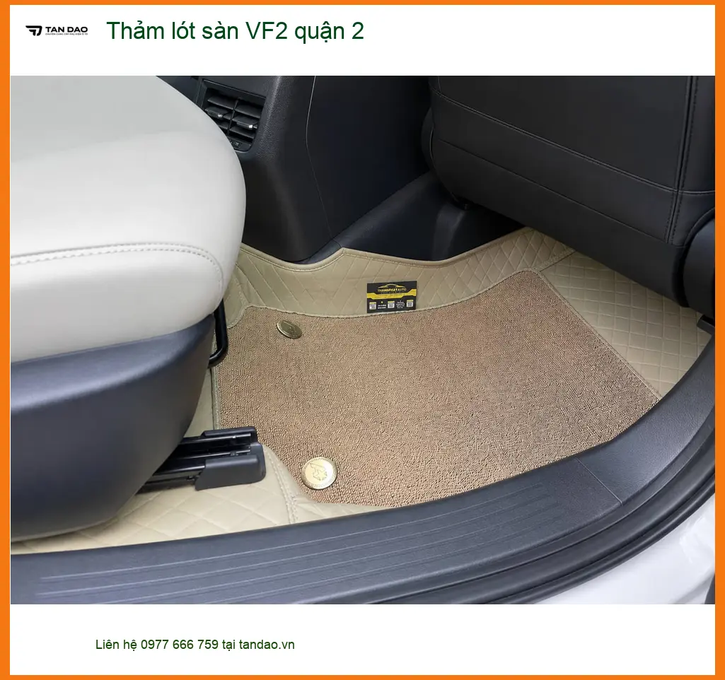 Nơi Lắp Thảm Lót Sàn Ô Tô lót sàn VF2 quận 2 - Giá Tốt TPHCM