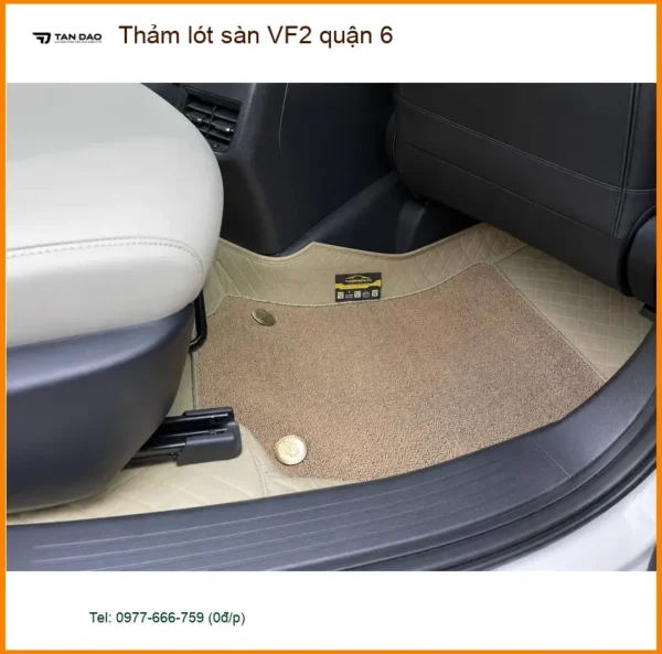 Alternative view of Địa Chỉ May Thảm Lót Sàn Ô Tô lót sàn VF2 quận 6 - Giá Tốt TPHCM