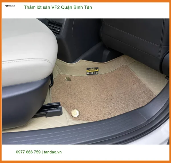 Trung Tâm Lắp Thảm Lót Sàn Ô Tô lót sàn VF2 Quận Bình Tân - Giá Tốt TPHCM