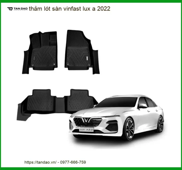 Thảm Lót Sàn VinFast Lux A 2022 - Địa Chỉ Lắp Đặt Uy Tín TPHCM