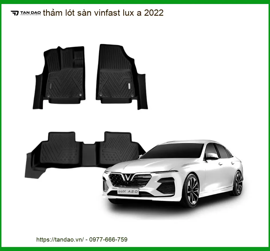 Thảm Lót Sàn VinFast Lux A 2022 - Địa Chỉ Lắp Đặt Uy Tín TPHCM