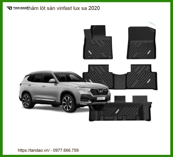 Thảm Lót Sàn Vinfast Lux SA 2020 - Địa Chỉ Lắp Đặt Chính Hãng Uy Tín TPHCM