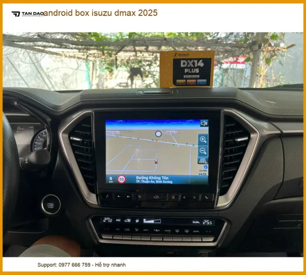 Android Box Isuzu Dmax 2025 - Địa Chỉ Lắp Đặt Chính Hãng Uy Tín TPHCM