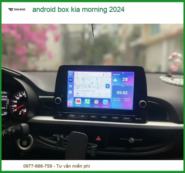 Android Box Thông Minh Cho Kia Morning 2024 - Địa Chỉ Lắp Đặt Uy Tín TPHCM