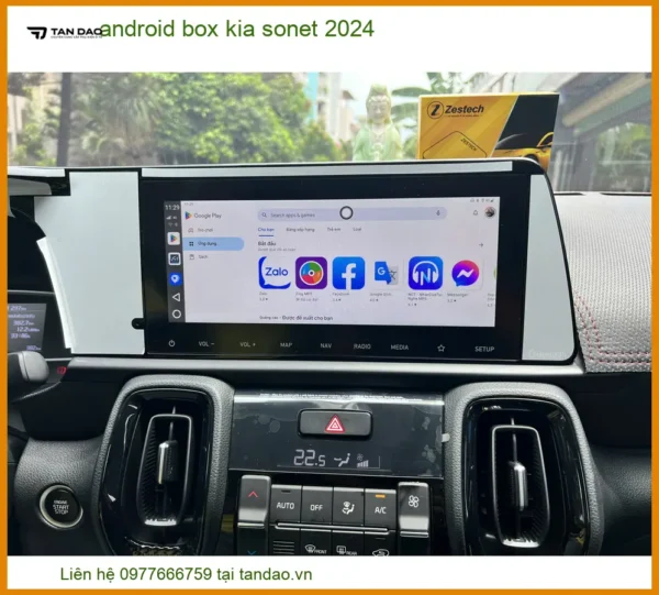 Thiết Bị Android Box Kia Sonet 2024 - Trung Tâm Lắp Đặt Uy Tín TPHCM