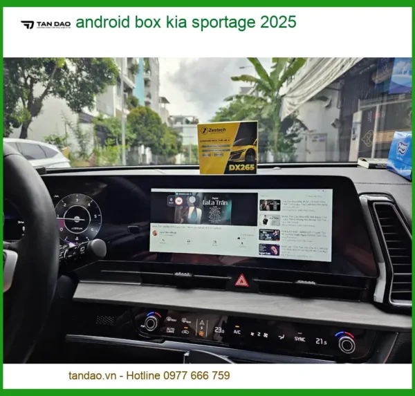 Android Box Kia Sportage 2025 - Địa Chỉ Lắp Đặt Uy Tín TPHCM