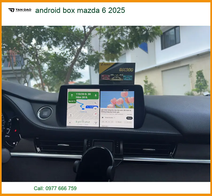 Android Box Mazda 6 2025 - Trung Tâm Lắp Đặt Chính Hãng TPHCM