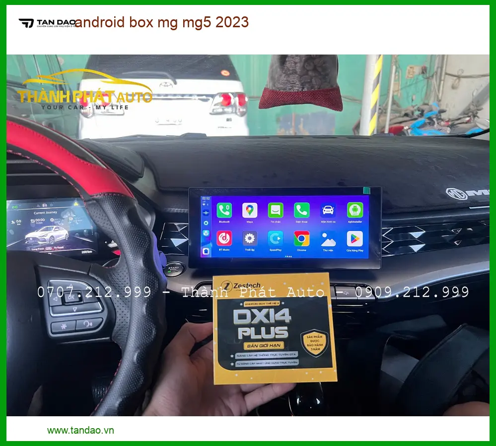 Android Box MG MG5 2023 - Địa Chỉ Lắp Đặt Chính Hãng TPHCM
