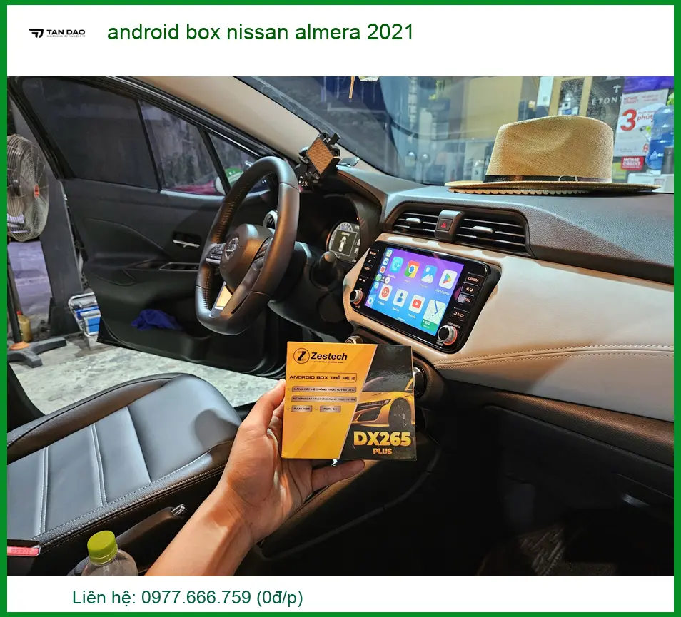Android Box Nissan Almera 2021 - Địa Chỉ Gắn Giá Tốt TPHCM
