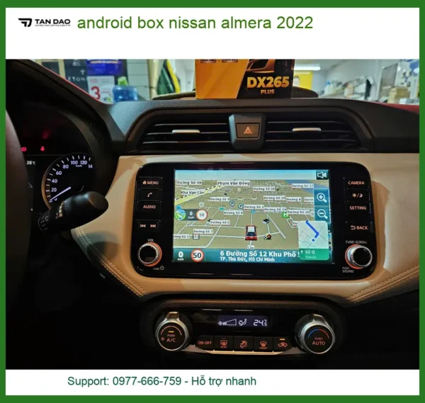 Android Box Nissan Almera 2022 - Địa Chỉ Lắp Đặt Chính Hãng TPHCM