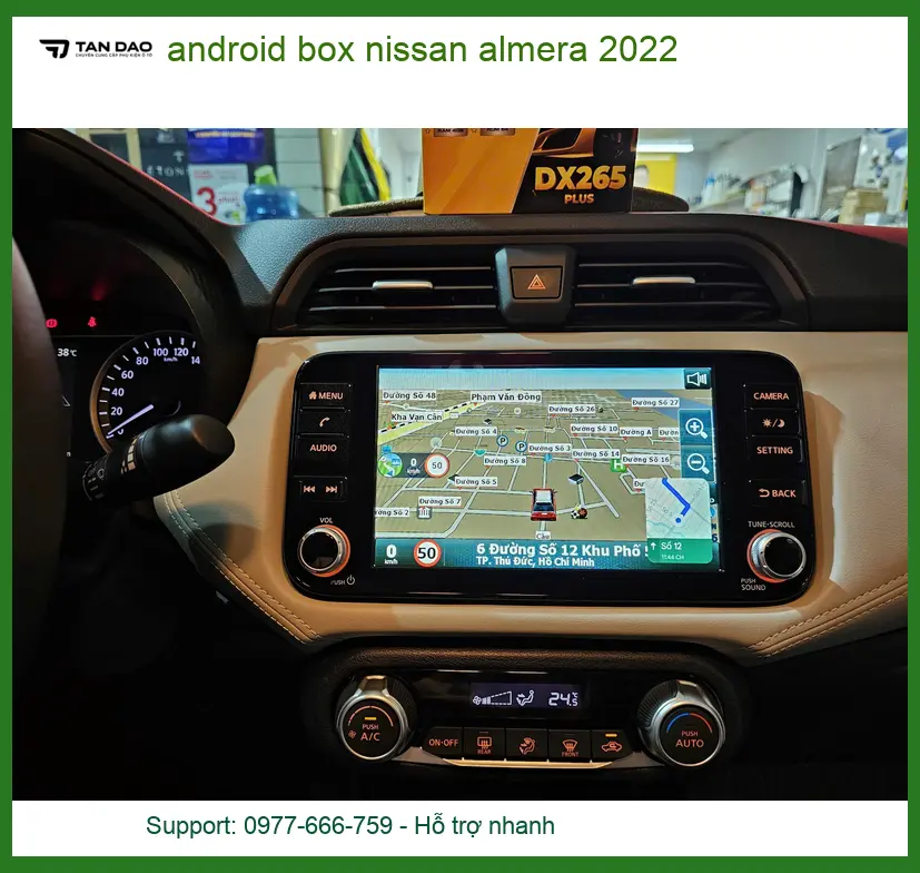 Android Box Nissan Almera 2022 - Địa Chỉ Lắp Đặt Chính Hãng TPHCM