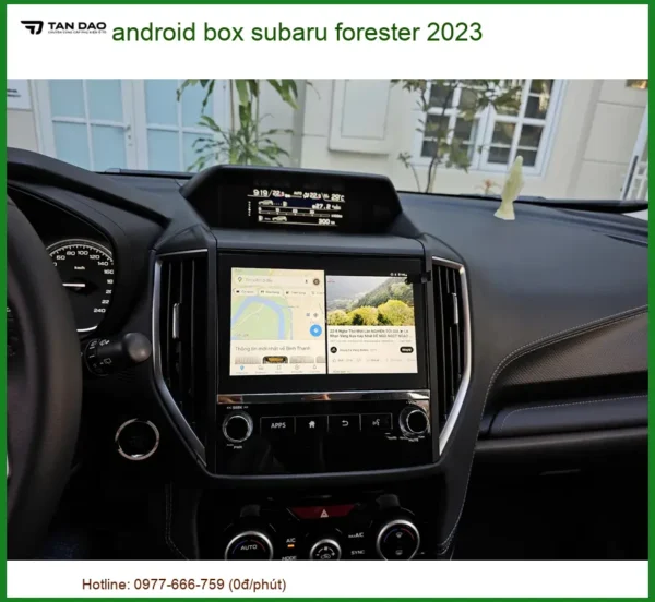 Android Box Subaru Forester 2023 - Địa Chỉ Lắp Đặt Uy Tín TPHCM