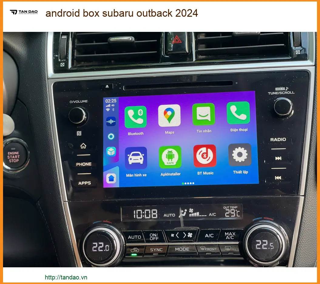 Android Box Subaru Outback 2024 - Trung Tâm Gắn Chính Hãng TPHCM