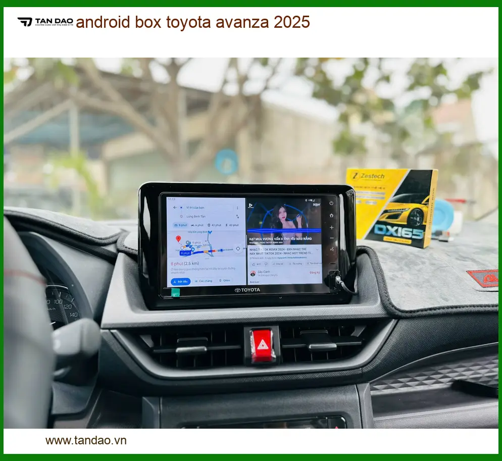 Android Box Toyota Avanza 2025 - Trung Tâm Lắp Đặt Uy Tín Giá Tốt TPHCM