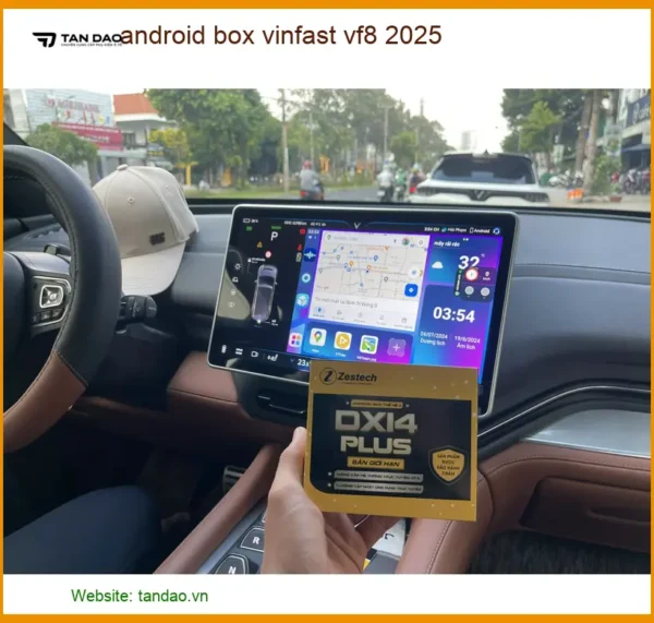 Android Box Ô Tô Thông Minh Cho Vinfast VF8 2025 - Địa Chỉ Gắn Uy Tín TPHCM