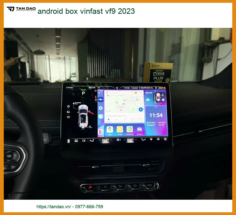 Bộ Android Box Thông Minh VinFast VF9 2023 - Trung Tâm Lắp Đặt Uy Tín Giá Tốt TPHCM