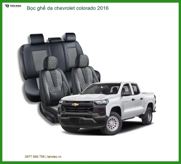 Bọc Ghế Da Chevrolet Colorado 2016 - Địa Chỉ Gắn Uy Tín TPHCM
