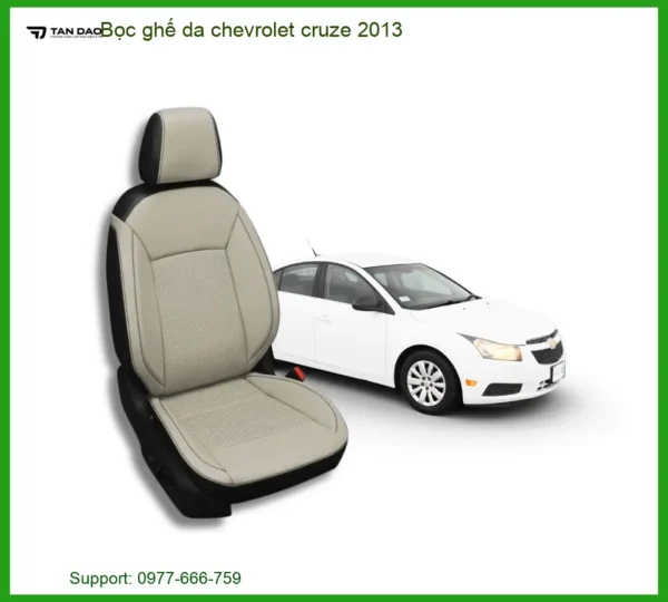 Dịch Vụ Bọc Ghế Da Xe Chevrolet Cruze 2013 - Địa Chỉ Lắp Đặt Uy Tín TPHCM