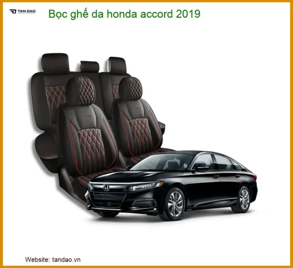 Bọc Ghế Da Honda Accord 2019 - Trung Tâm Gắn Chính Hãng TPHCM