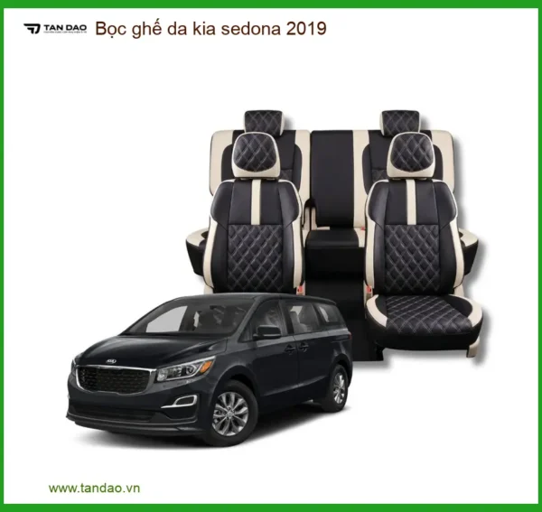 Bọc Ghế Da Xe Kia Sedona 2019 - Trung Tâm Nâng Cấp Ghế Da Uy Tín TPHCM