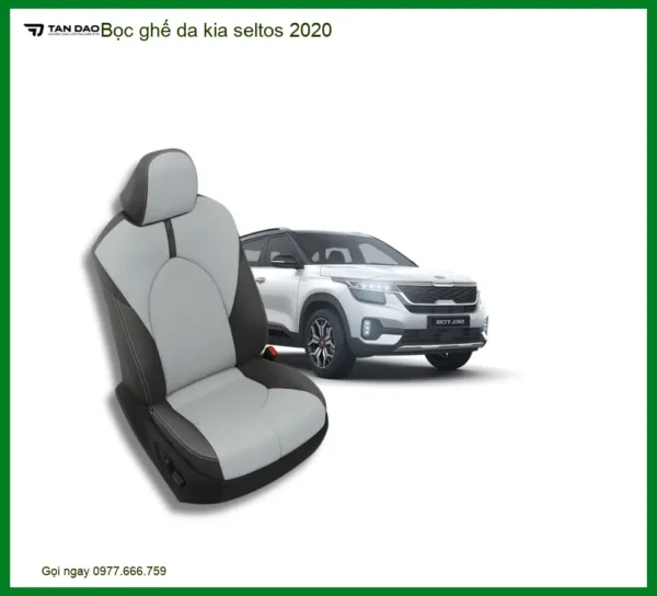 Bọc Ghế Da Cao Cấp Kia Seltos 2020 - Trung Tâm Lắp Đặt Chính Hãng TPHCM