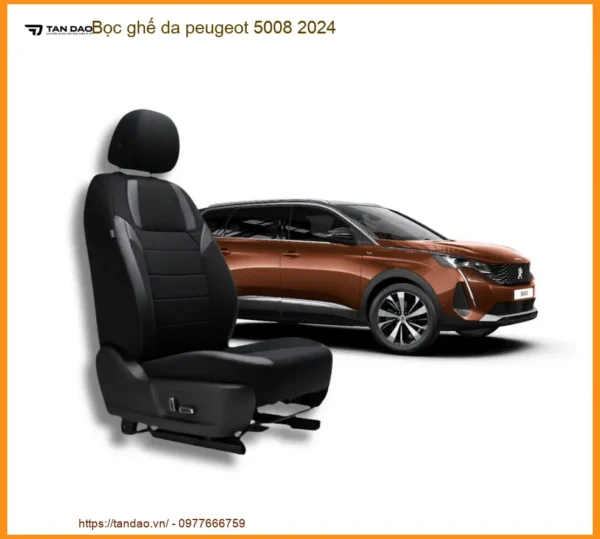 Bọc Ghế Da Peugeot 5008 2024 - Trung Tâm Gắn Chính Hãng TPHCM