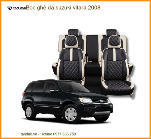 Bọc Ghế Da Suzuki Vitara 2008 - Trung Tâm Gắn Uy Tín Giá Tốt TPHCM
