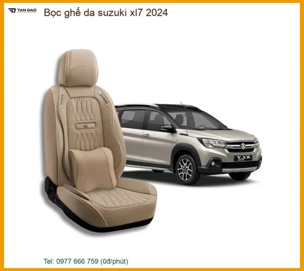 Bọc ghế da cao cấp Suzuki XL7 2024 - Địa Chỉ Lắp Đặt Uy Tín TPHCM