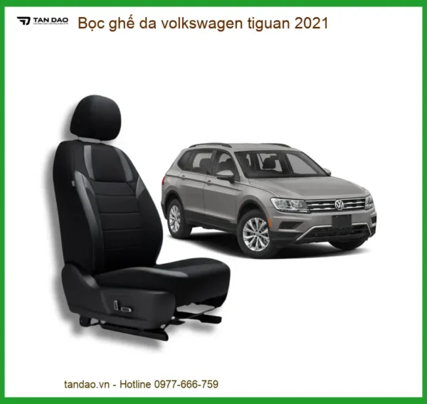 Bọc Ghế Da Volkswagen Tiguan 2021 - Trung Tâm Lắp Đặt Uy Tín TPHCM