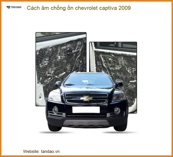 Cách Âm Chống Ồn Chevrolet Captiva 2009 - Trung Tâm Lắp Đặt Uy Tín TPHCM