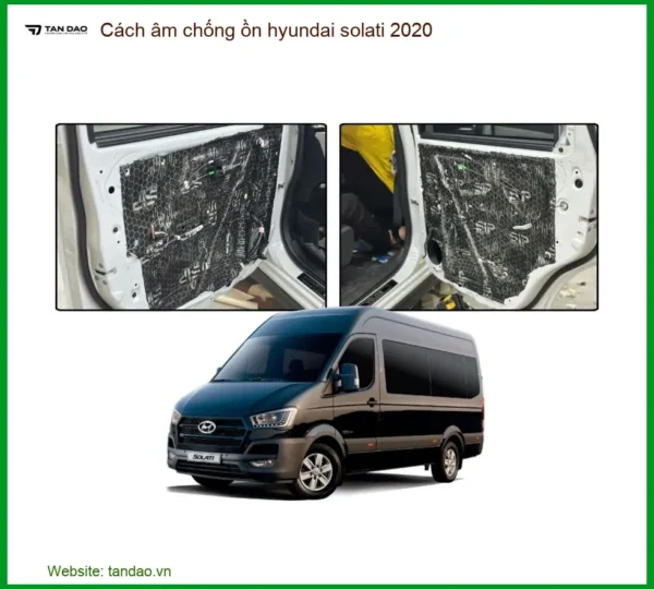Cách Âm Chống Ồn Hyundai Solati 2020 - Trung Tâm Lắp Đặt Uy Tín TPHCM
