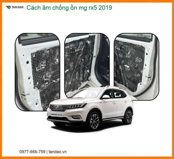 Cách âm chống ồn MG RX5 2019 - Trung Tâm Nâng Cấp Chính Hãng TPHCM