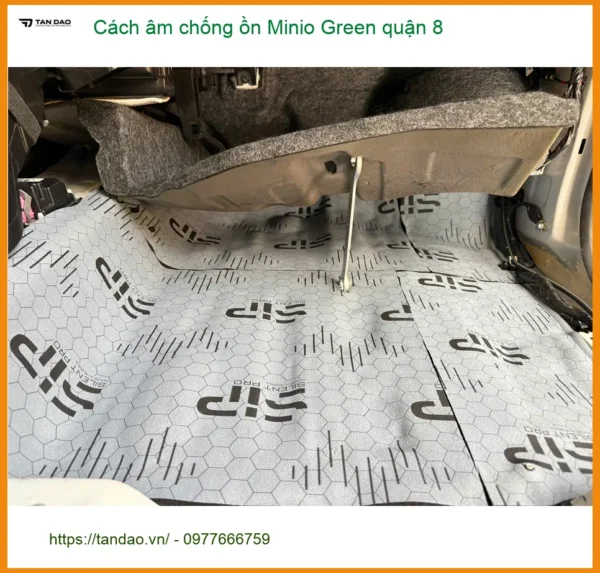 Alternative view of Cách Âm Chống Ồn Ô Tô Minio Green