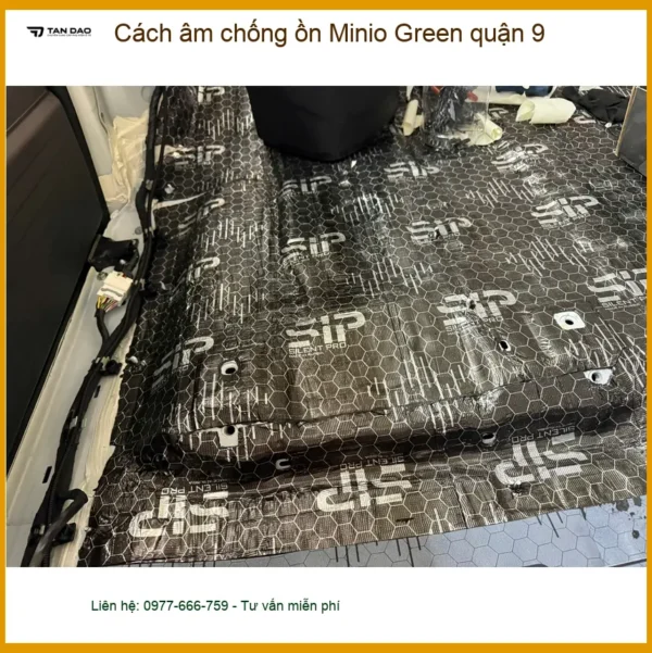 Alternative view of Dịch Vụ Thi Công Cách Âm Chống Ồn Ô Tô Minio Green quận 9 - Giá Tốt TPHCM