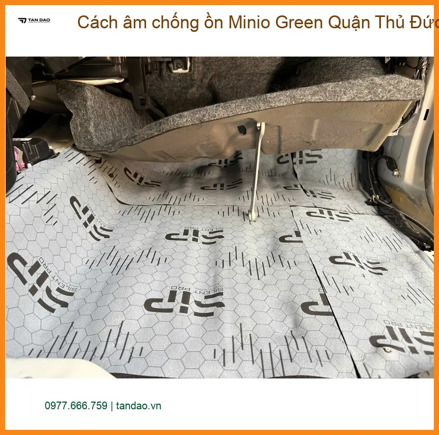 Nơi Dán Cách Âm Chống Ồn Minio Green Ô Tô Quận Thủ Đức - Giá Tốt TPHCM