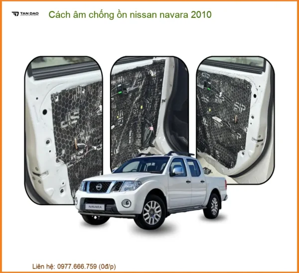 Cách Âm Chống Ồn Nissan Navara 2010 - Trung Tâm Lắp Đặt Uy Tín TPHCM
