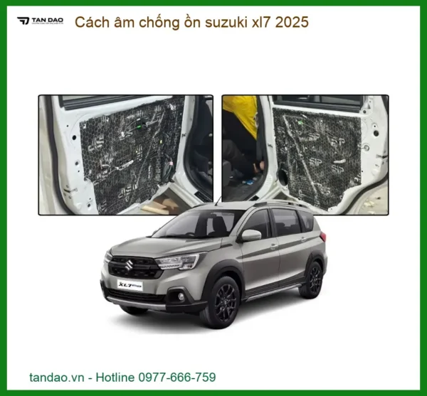 Cách âm chống ồn Suzuki XL7 2025 - Địa Chỉ Lắp Đặt Chính Hãng Giá Tốt TPHCM