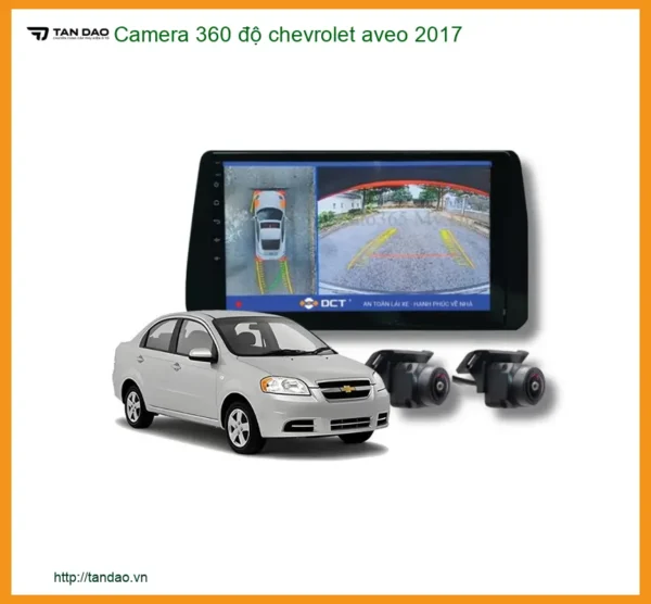Camera 360 độ Chevrolet Aveo 2017 - Địa Chỉ Lắp Đặt Uy Tín TPHCM